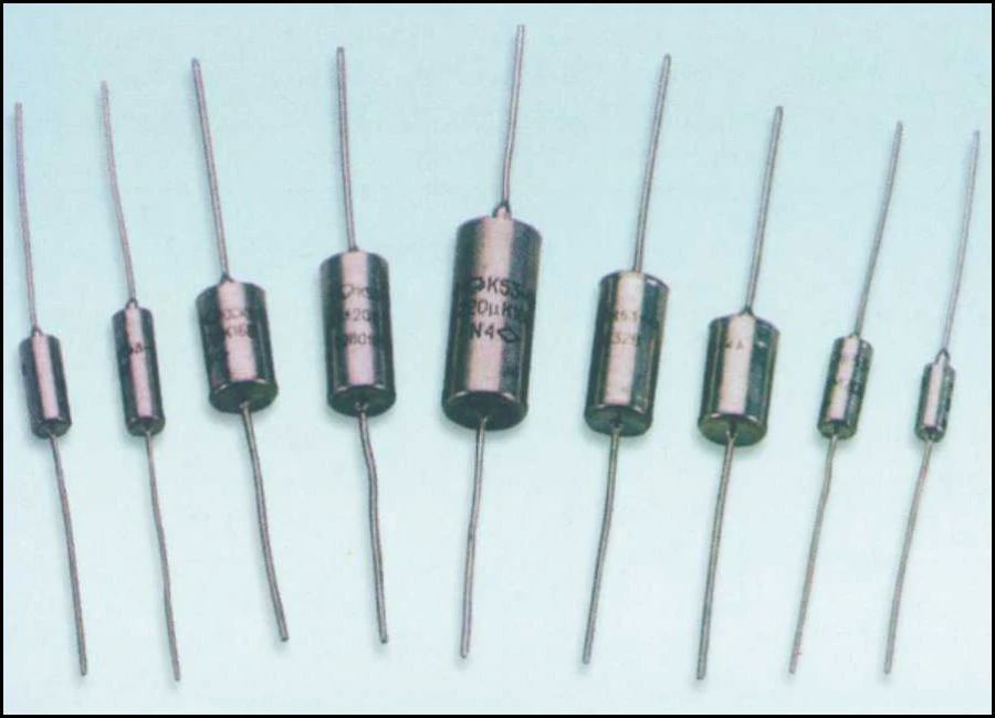 Capacitor oxide-semiconductor tantalum sealed polar constant capacitance K53-18