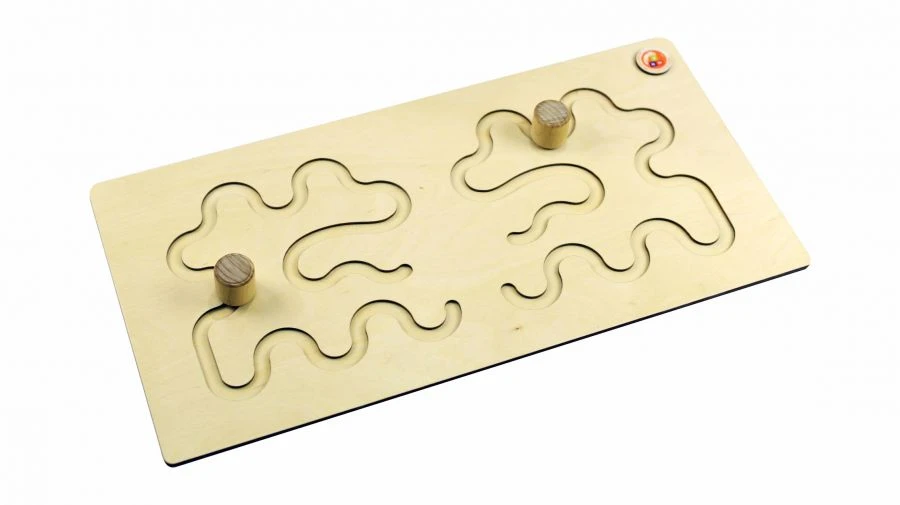 Hemispherical board LABYRINTH