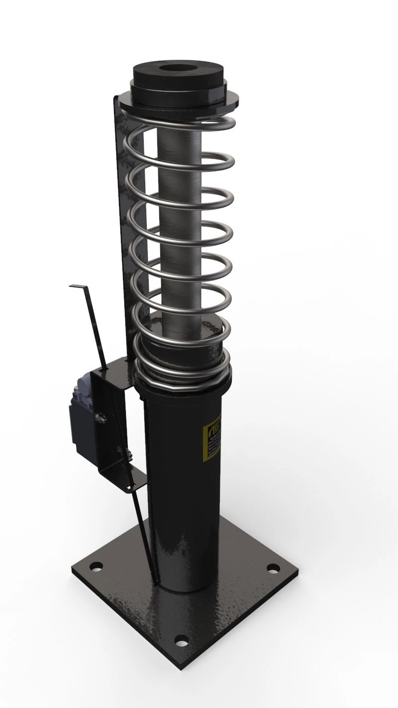 Buffer of energy dissipating type, model GB-A for lifts