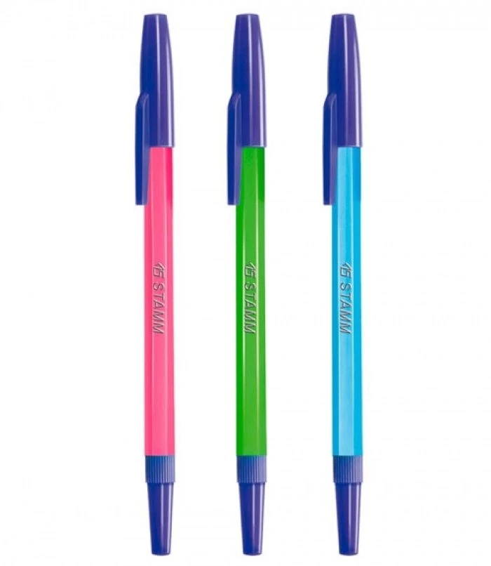 Ballpoint pen STAMM 049 blue rod NEON
