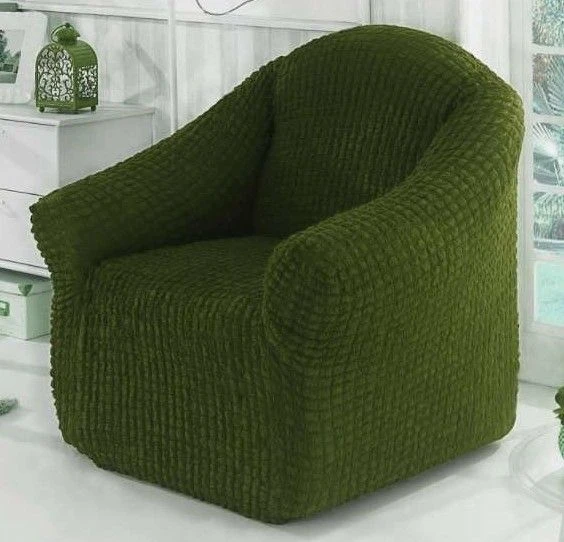Armchair with wooden frame