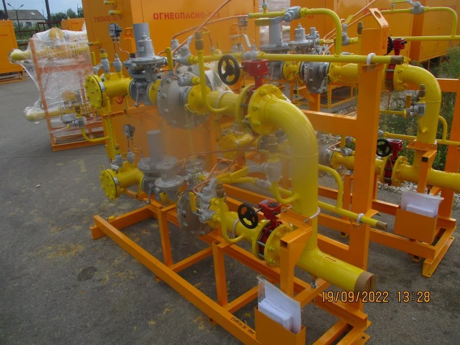 Gas regulator installations GRU