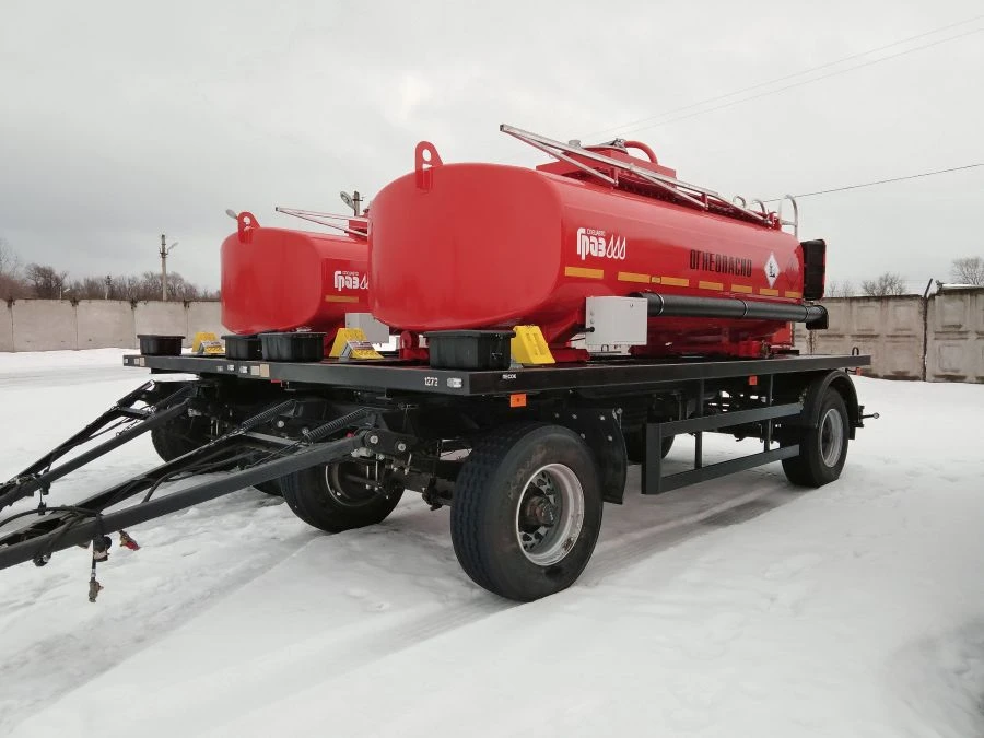 Slurry tanker trailer type GRPT of modification 87391-0000010 on the base of vehicles type 58920 or on the base of trailer chass