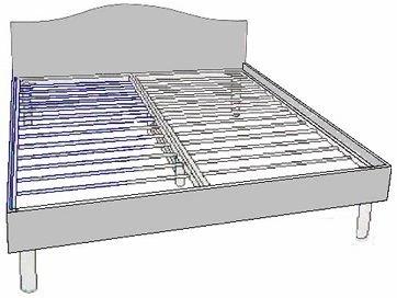Double bed project SI56.01.03.01