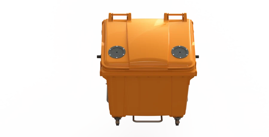 Mobile waste bin 1100l Art.22.C19.V (20.800.20.PE; 21.050.20.PE.V)