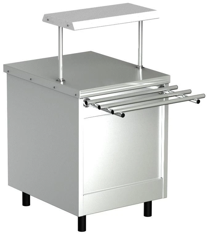 Hot drinks counter PG-1(3) 650 x 800(1130) x 870(1240)mm