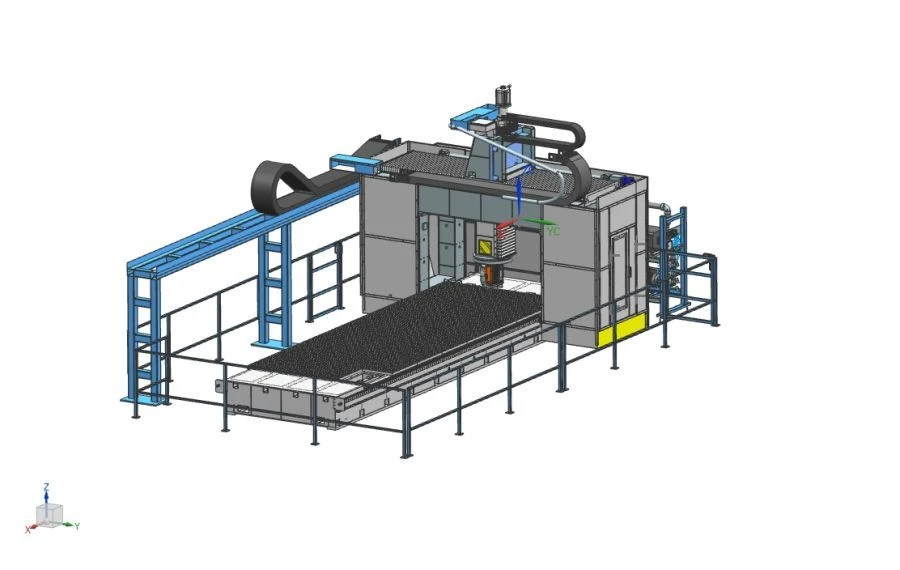CNC milling machine model RFP and its modifications