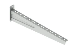 Support bracket BSO 33-000, with overall dimensions from 100x50x130 mm to 170x50x830 mm, with metal thickness of the console 2,0