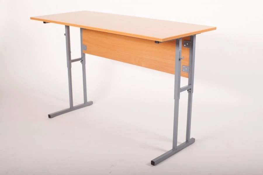 Two-seat adjustable pupil's table, height group from 4 to 6 Model: 2SUR-2 of "Edelwood" trade mark