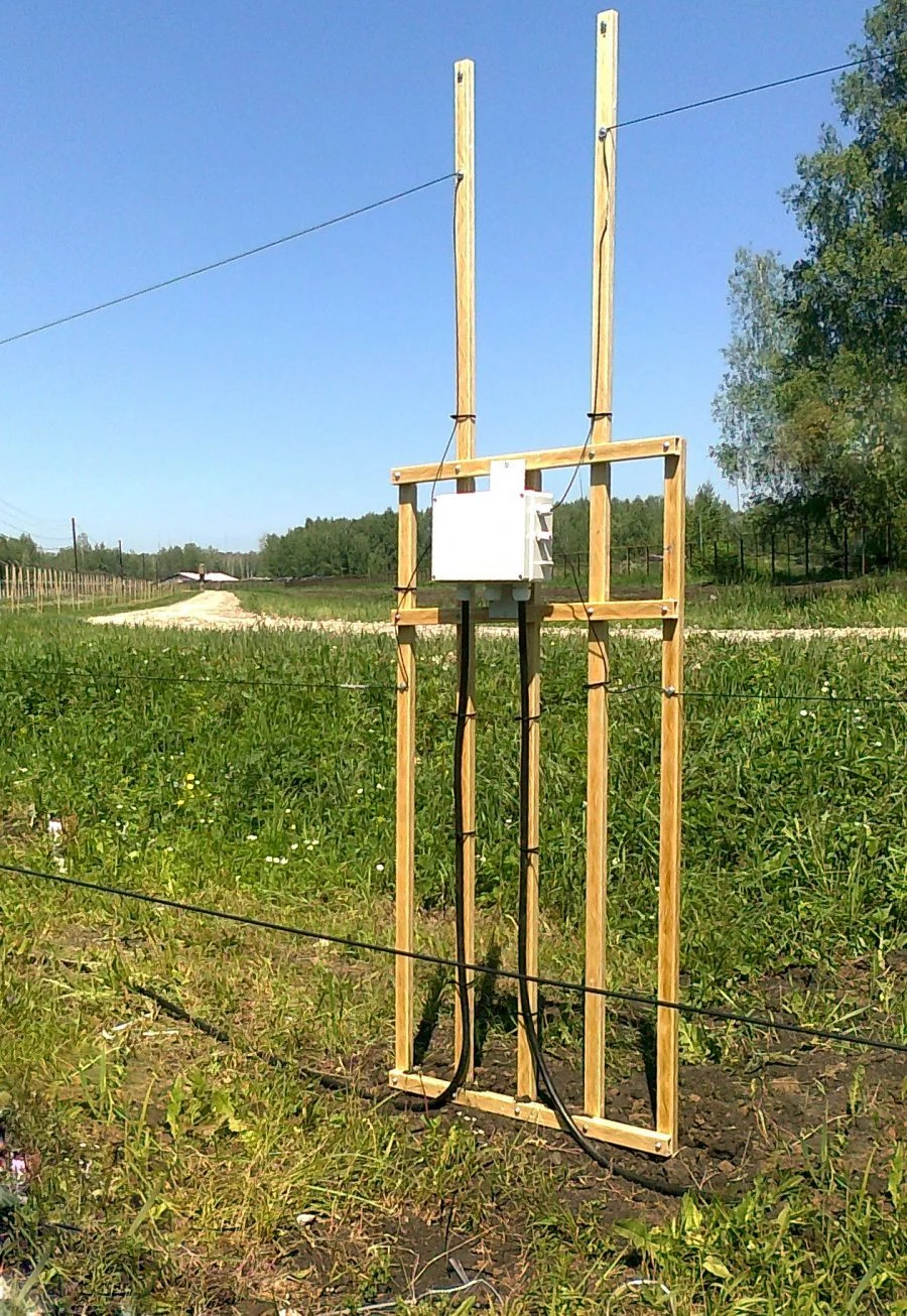 Linear wire-wave detector "TRASSA"