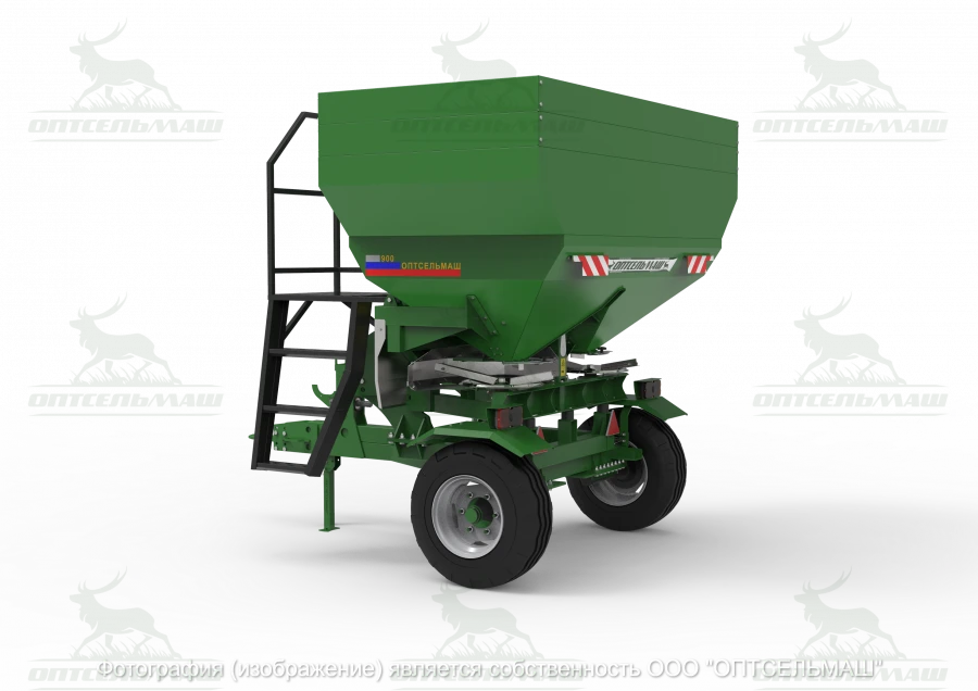Mineral fertiliser spreader RMU-3000-P/1 "Leader"