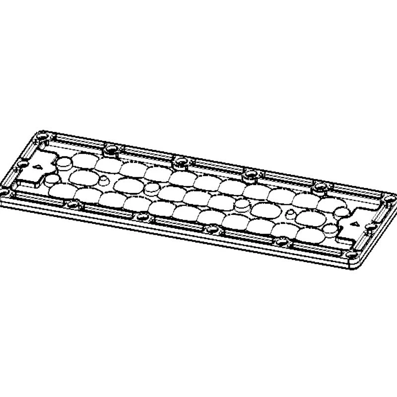 Lens for LED luminaires AMT-ST-236x70-5050(29)-T3M-R-PC