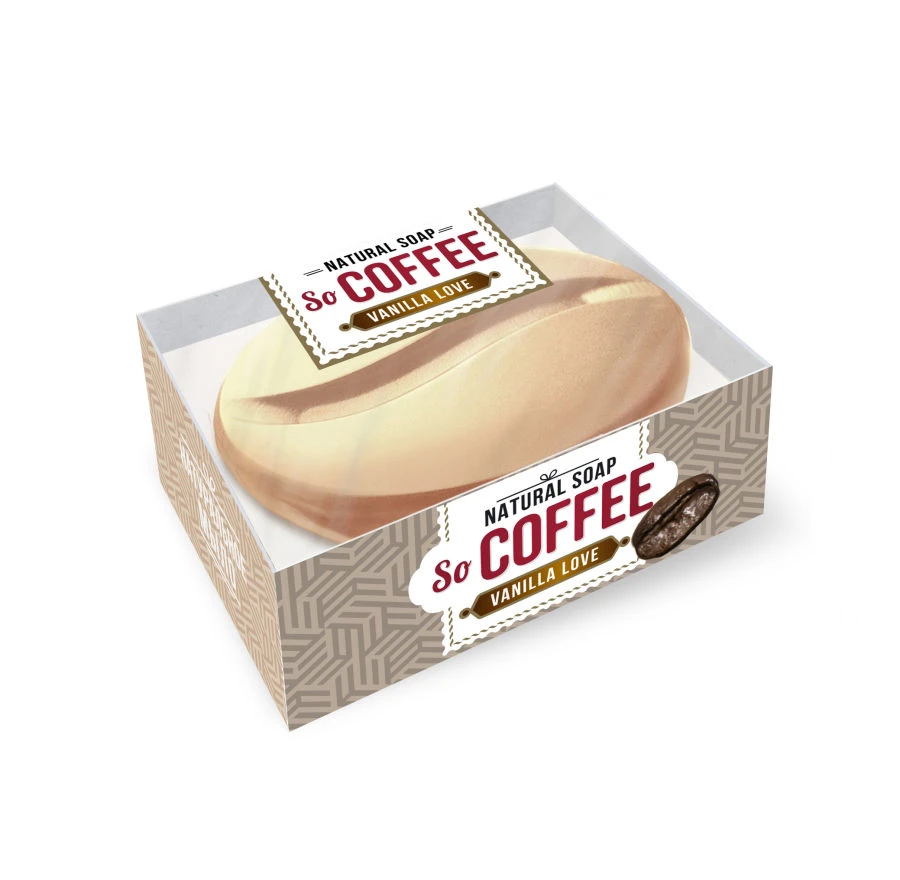 Solid Toilet Soap "So COFFEE Vanilla Love