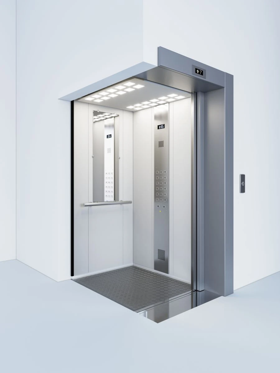 Passenger lift SLZ-21010C with load capacity 630 kg, speed 1 m/s