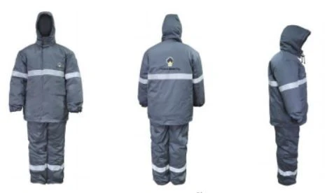 Women's winter suit for protection against thermal risks of electric arc, from low temperatures, model KTz