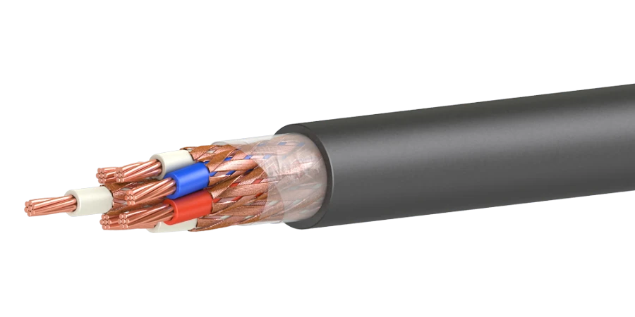 Flexible control and monitoring cable KUGVEVVng(A)-LS