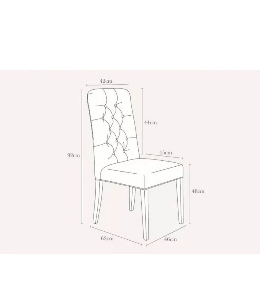 Chair model "Martin OBS-4"