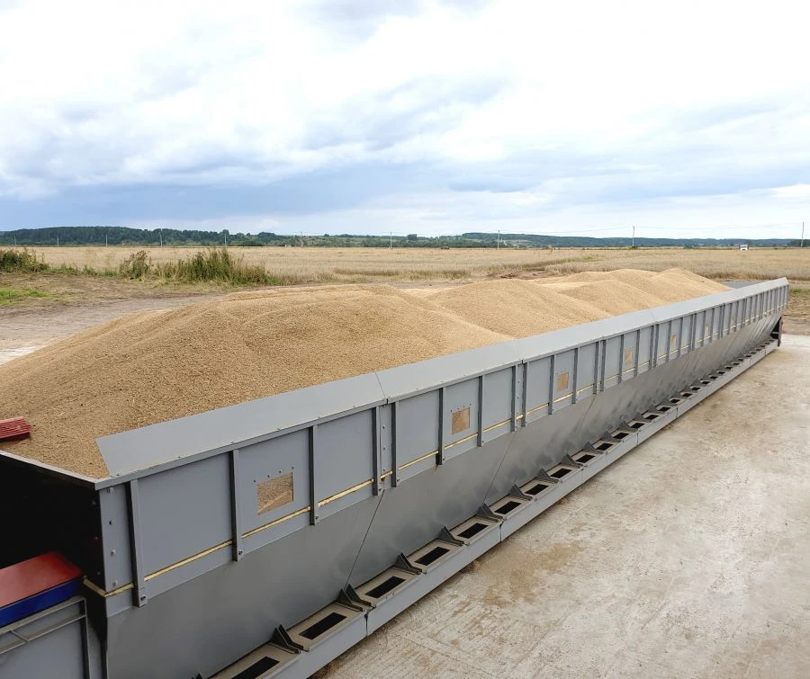 Aerated wet grain receiver APVZ-80