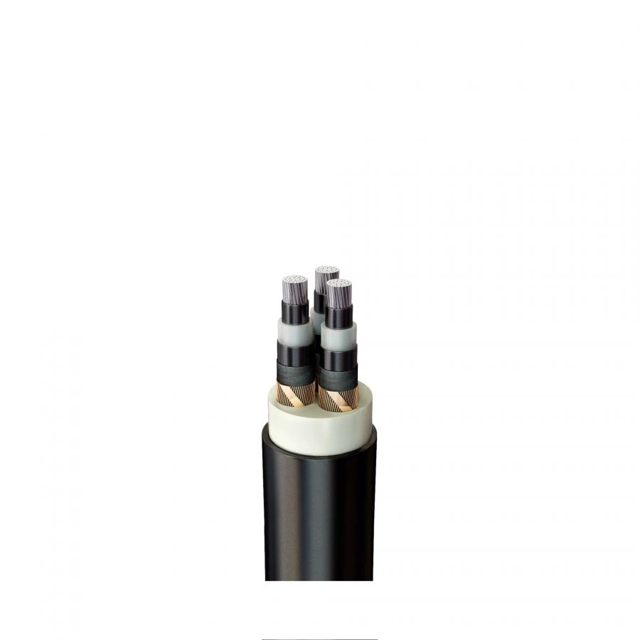 Power cable APv... aluminium with SPE insulation in PVC ng(A)-LS sheath, APvWng(A)-LS; APvWng(A)-LSHL