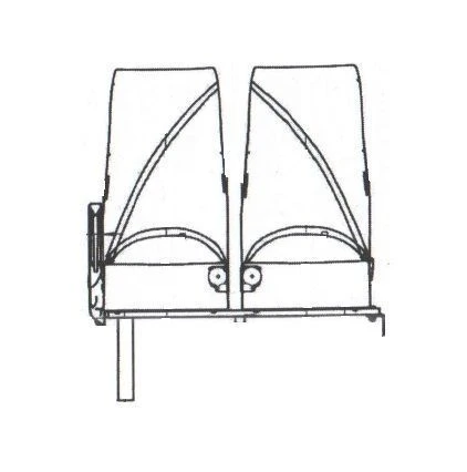 Passenger seat PS05.6800010-05.31.2K