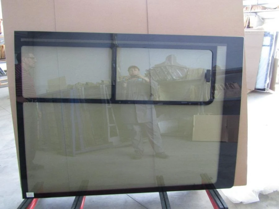 Sidewall window glass No.4 left GAZ A68R52-5403093