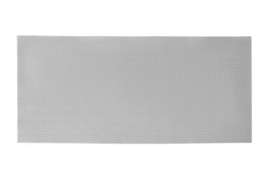 Radiator protective grid 1000 x 400 R10 Alu black. (1 pc.)