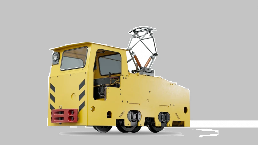 Electric locomotive contact K4
