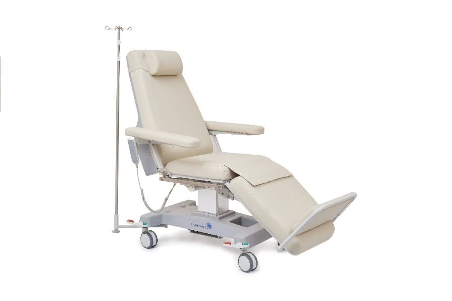 Functional medical chair with electric drive for examination and therapeutic procedures "Stavro-Med", base M4