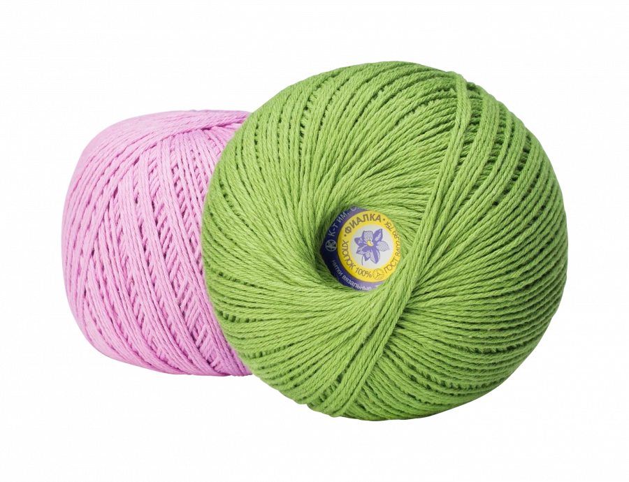 Cotton knitting thread Violet