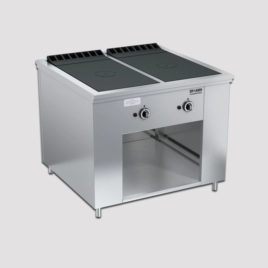 Gas cooker with closed flame PRG-IIA-2C "Maxi"