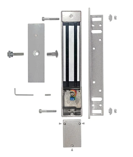 Lock with armature plate