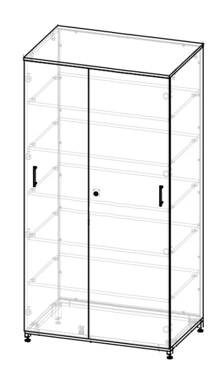 Metal filing cabinet RM 06/02