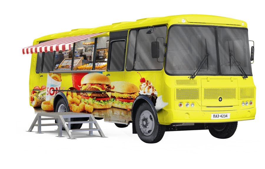 Special purpose motor transport vehicle 501950-09 (base vehicle PAZ 4234-04, PAZ 4234-07 manufactured by PAZ Ltd.