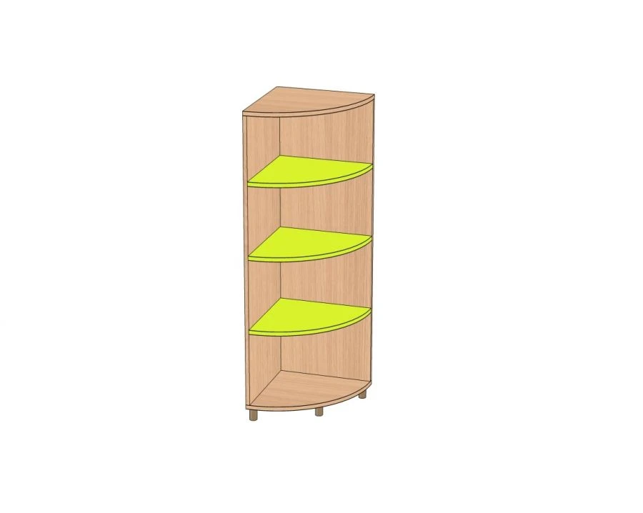 Children's corner cupboard 400*400*1200 mm DSHU-3