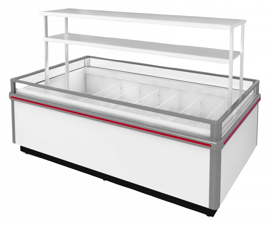 Refrigerated cabinet refrigerated low-temperature island Ritsa ????-1,7