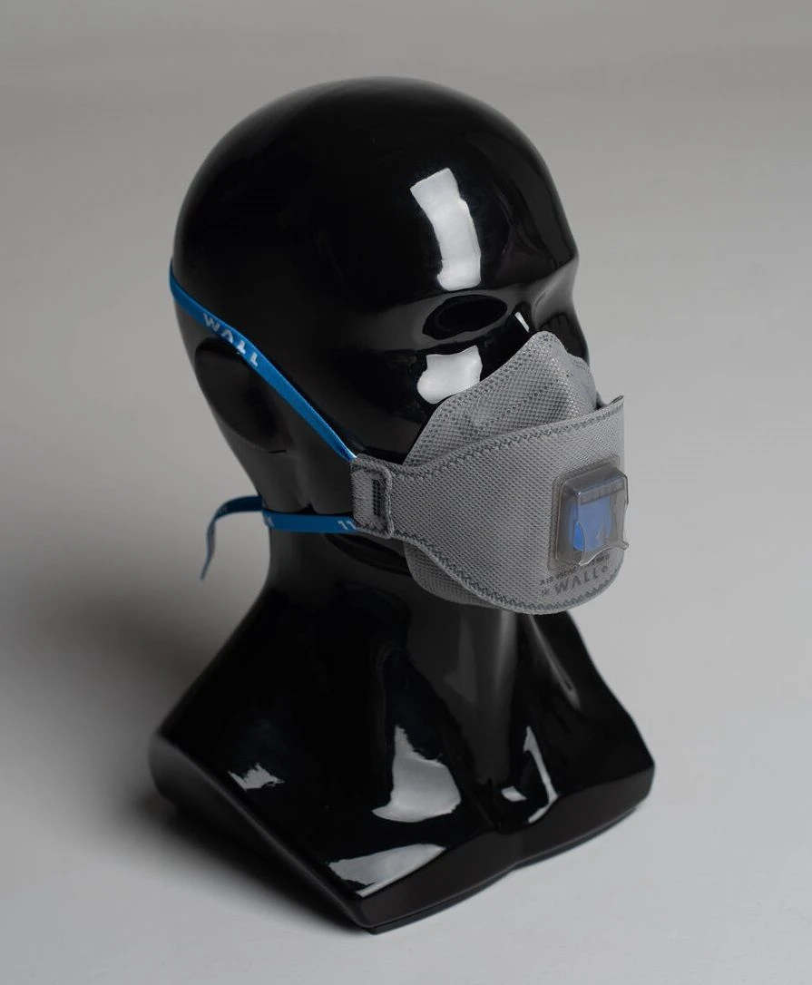 Medical respirator WALL AIR 95CHK NR D FFP2 with exhalation valve, with additional protection against organic gases and vapours,
