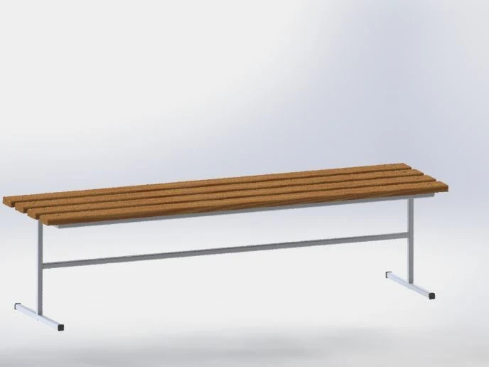 Cloakroom bench