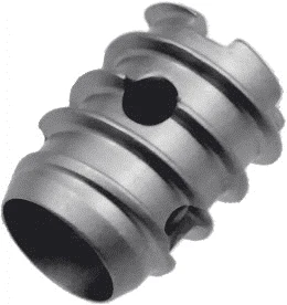 Threaded cylindrical interbody cage, cervical, Ø15 mm diameter, item 844.105.