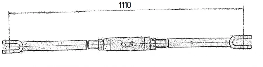 Connecting rod adjustable of project SP-131