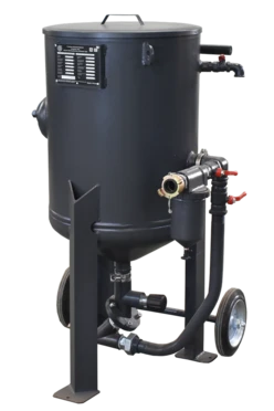 Abrasive blasting unit of pressure type DSG-100
