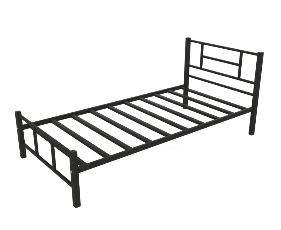 Metal-framed bed, item No. 058/2023