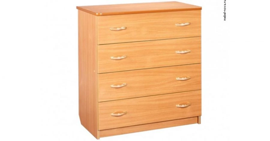 Dresser with 4 drawers "Bashkir Furniture Factory" brand