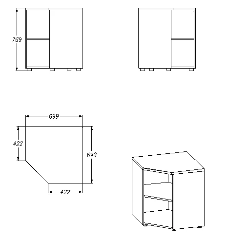 Wardrobe (series 431.077)