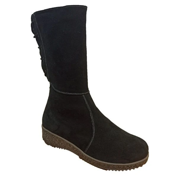 Orthopaedic footwear with complex fitting on the preserved limb and prosthetic footwear with insulated lining (pair): women's bo
