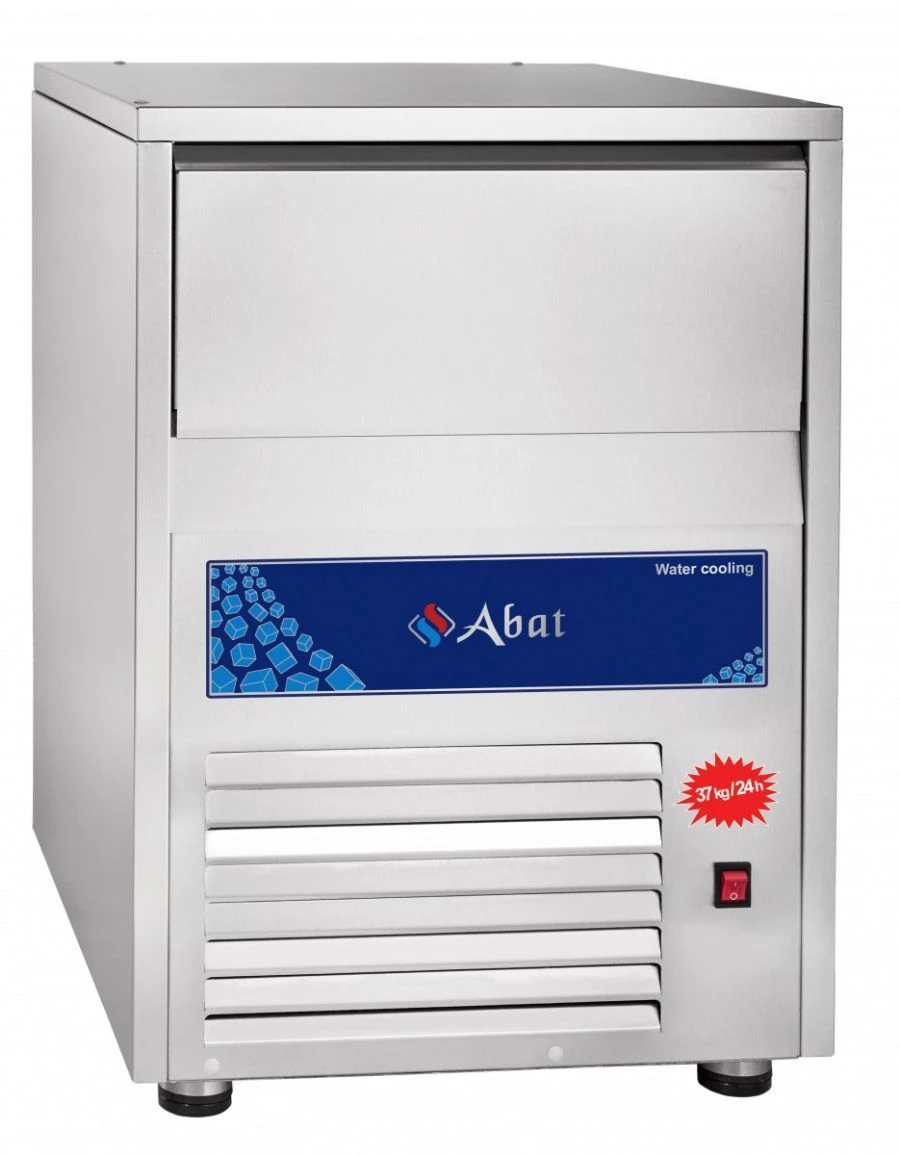 Ice cube ice maker with water-cooled condenser LG-37/15K-01