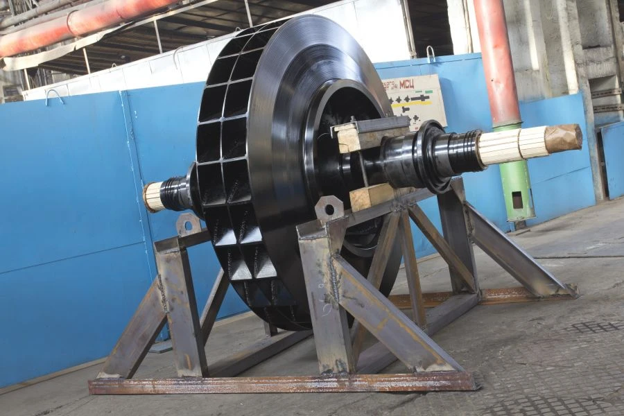 Rotor of exhauster