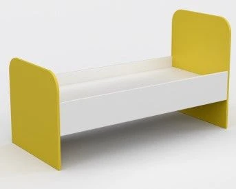 Crib 2-seater. Size (w x d x h): 1430 x 650 x 800mm. (Furniture for kindergartens brand "Interior" series "TDI Kids")