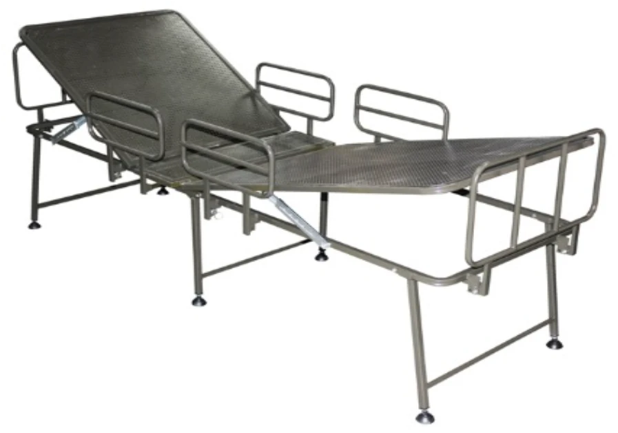 Folding medical beds according to TU 32.50.30-013-09442403-2023, variant of execution: Folding functional bed KF-01.