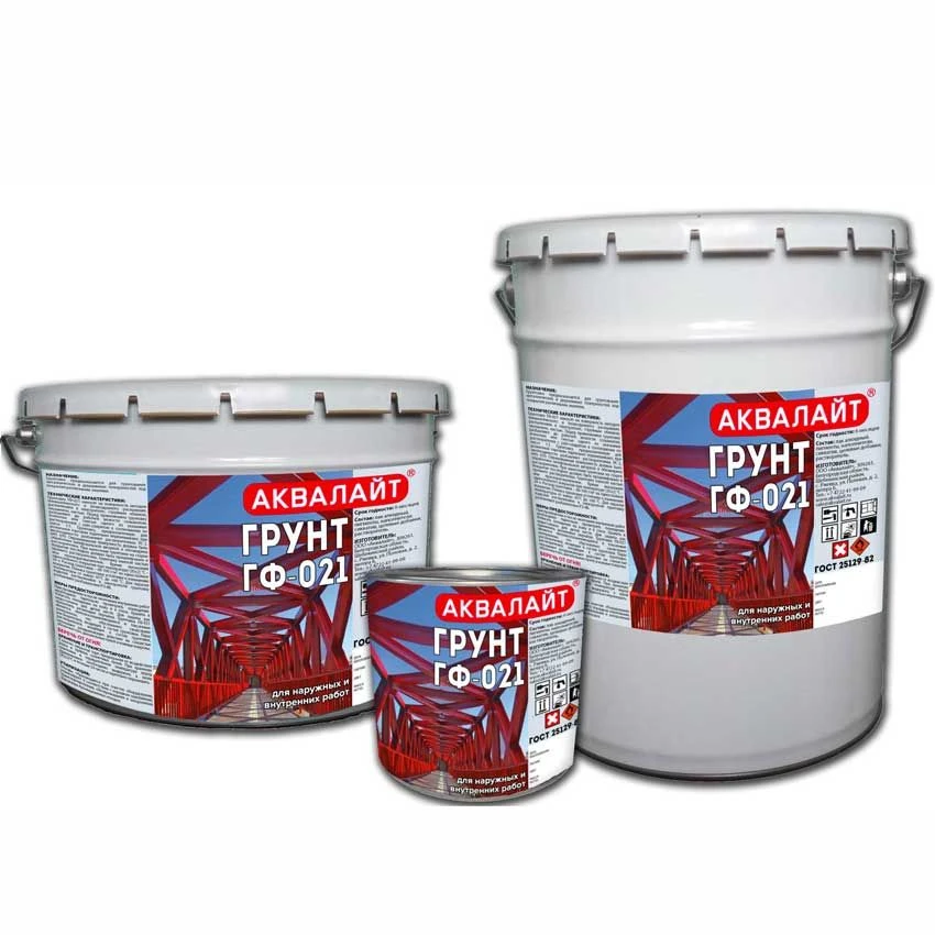 برايمر أكوالايت GF-021 للسطوح المعدنية والخشبية