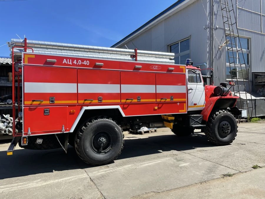 Fire tanker AC 4,0-40 (43206), type 4344-V7, modification 4344C4 on chassis of modification 43206-1151-61/ (43206-61), 43206